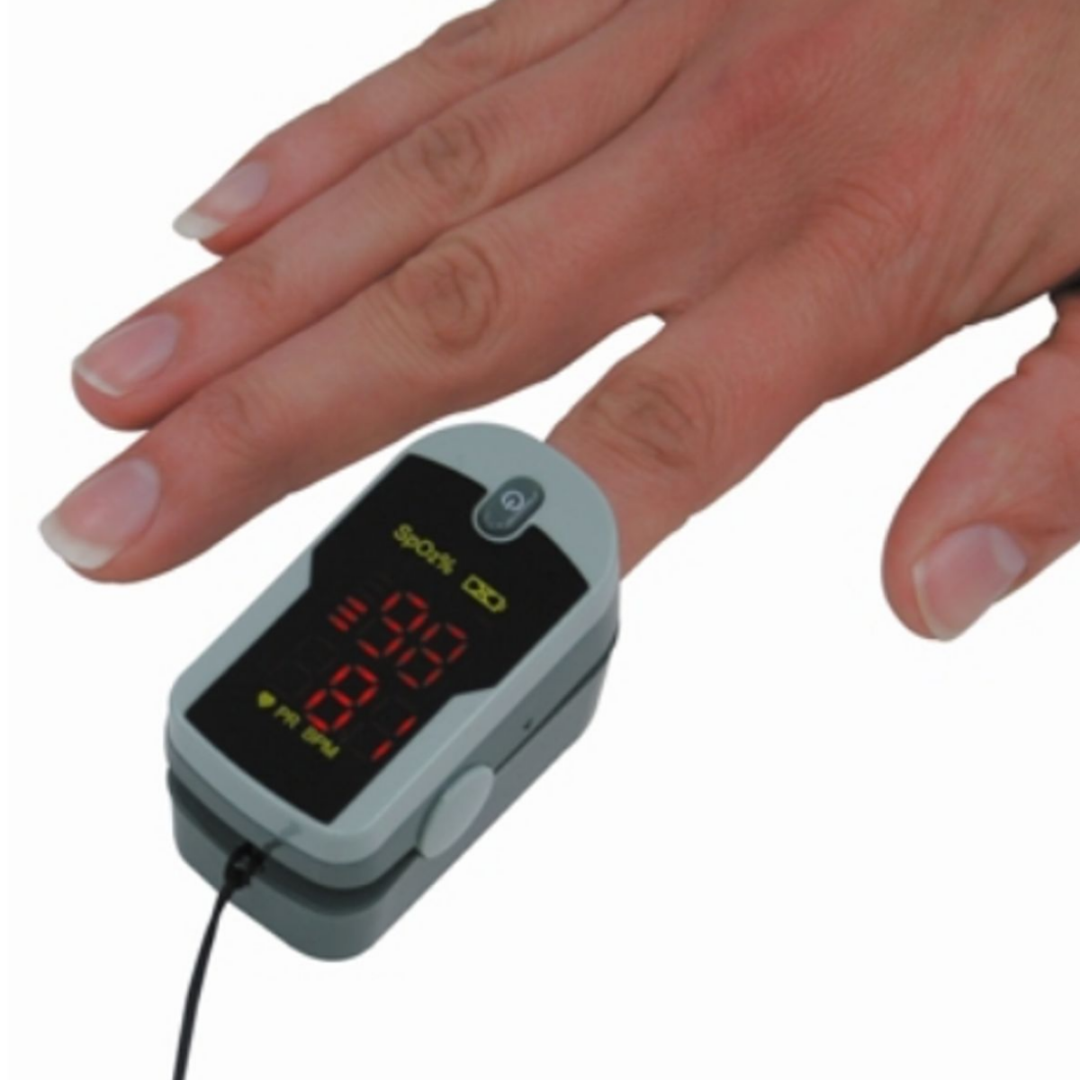 Spencer fingertip pulse oximeter