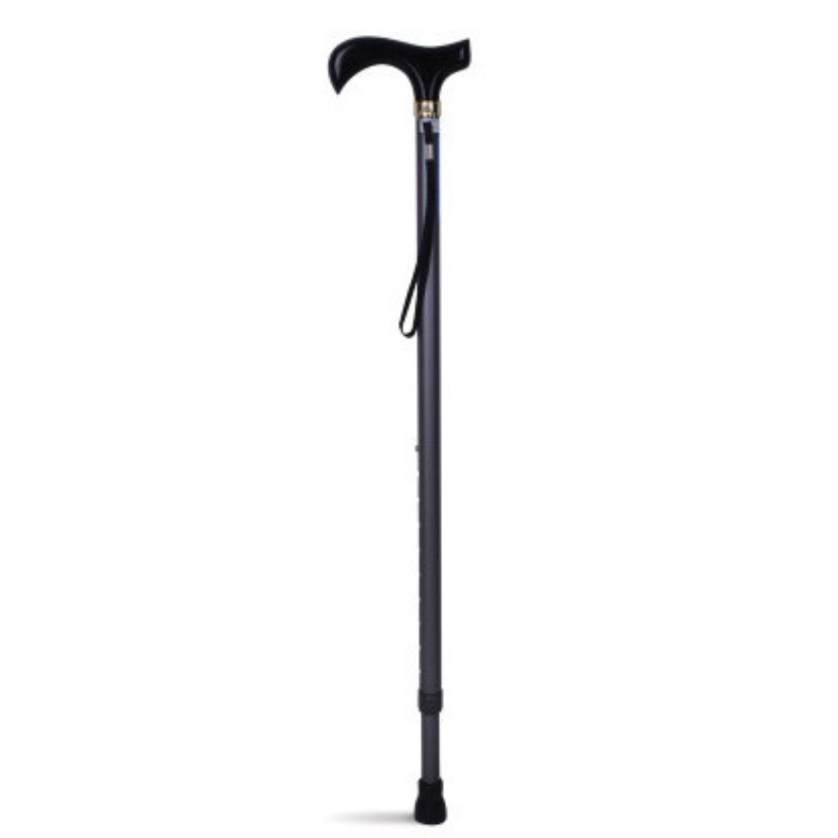 Lifestyle T-handle metallic walking stick