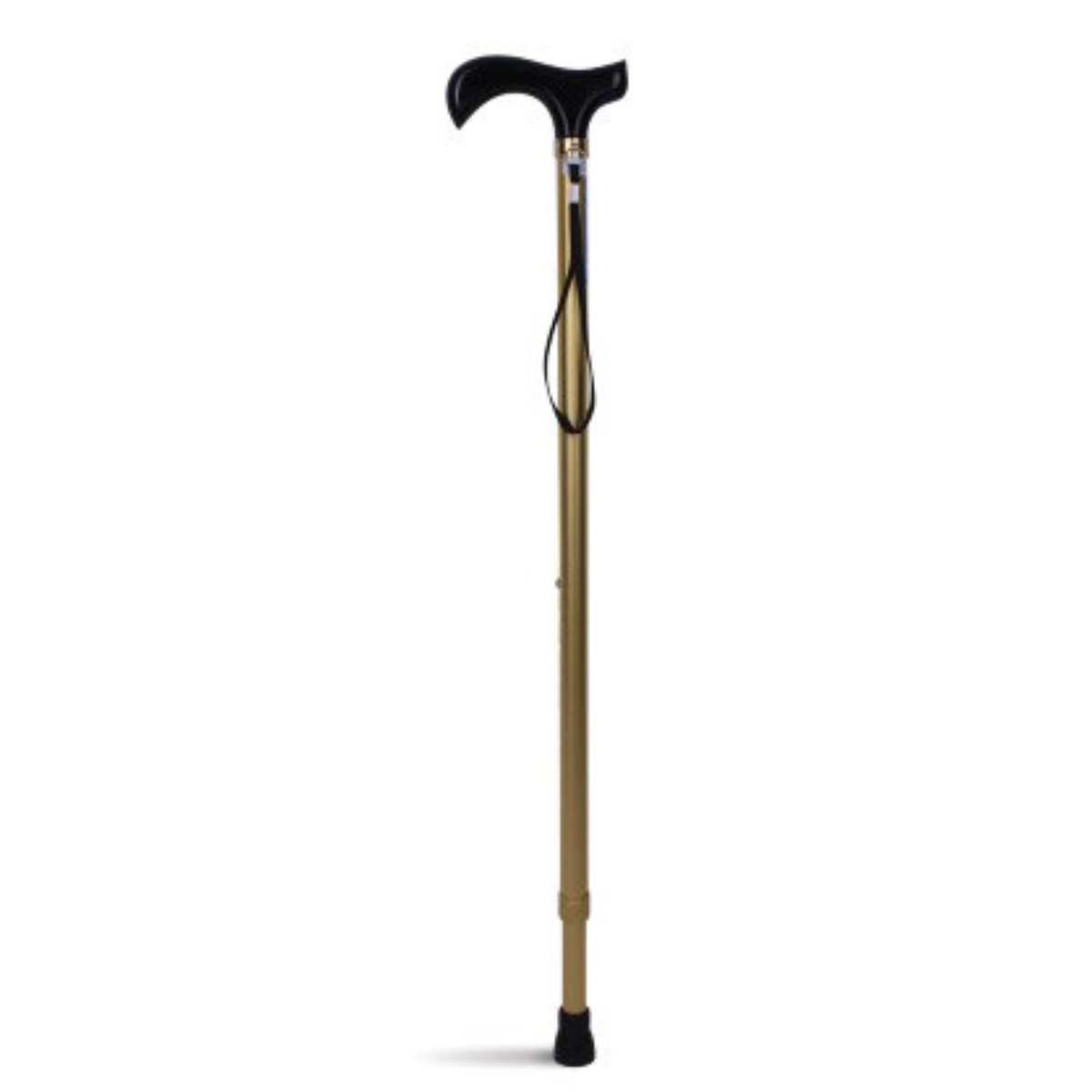 Lifestyle T-handle metallic walking stick
