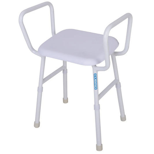 Maxi shower stool with arms by Viking