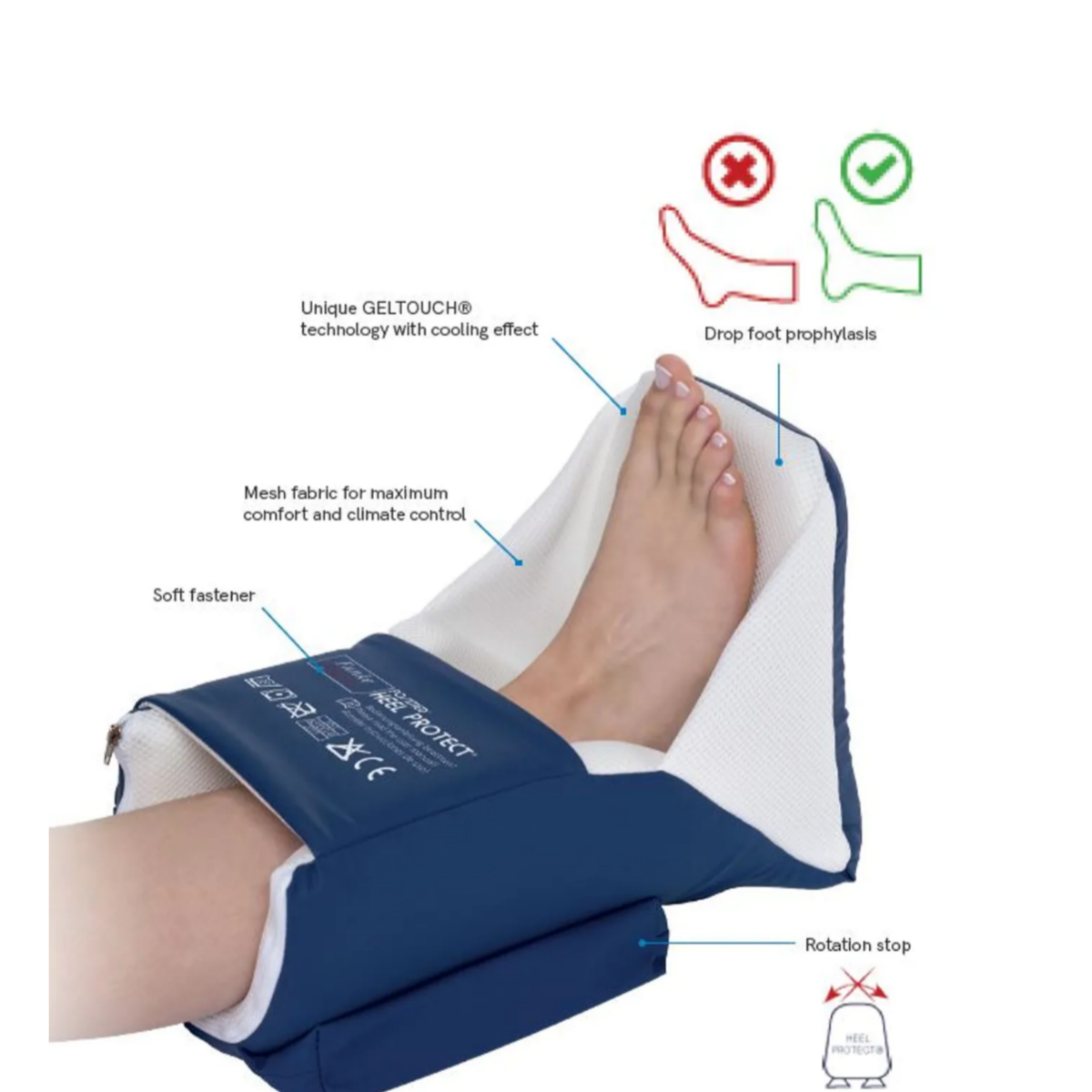 Heel protector boot