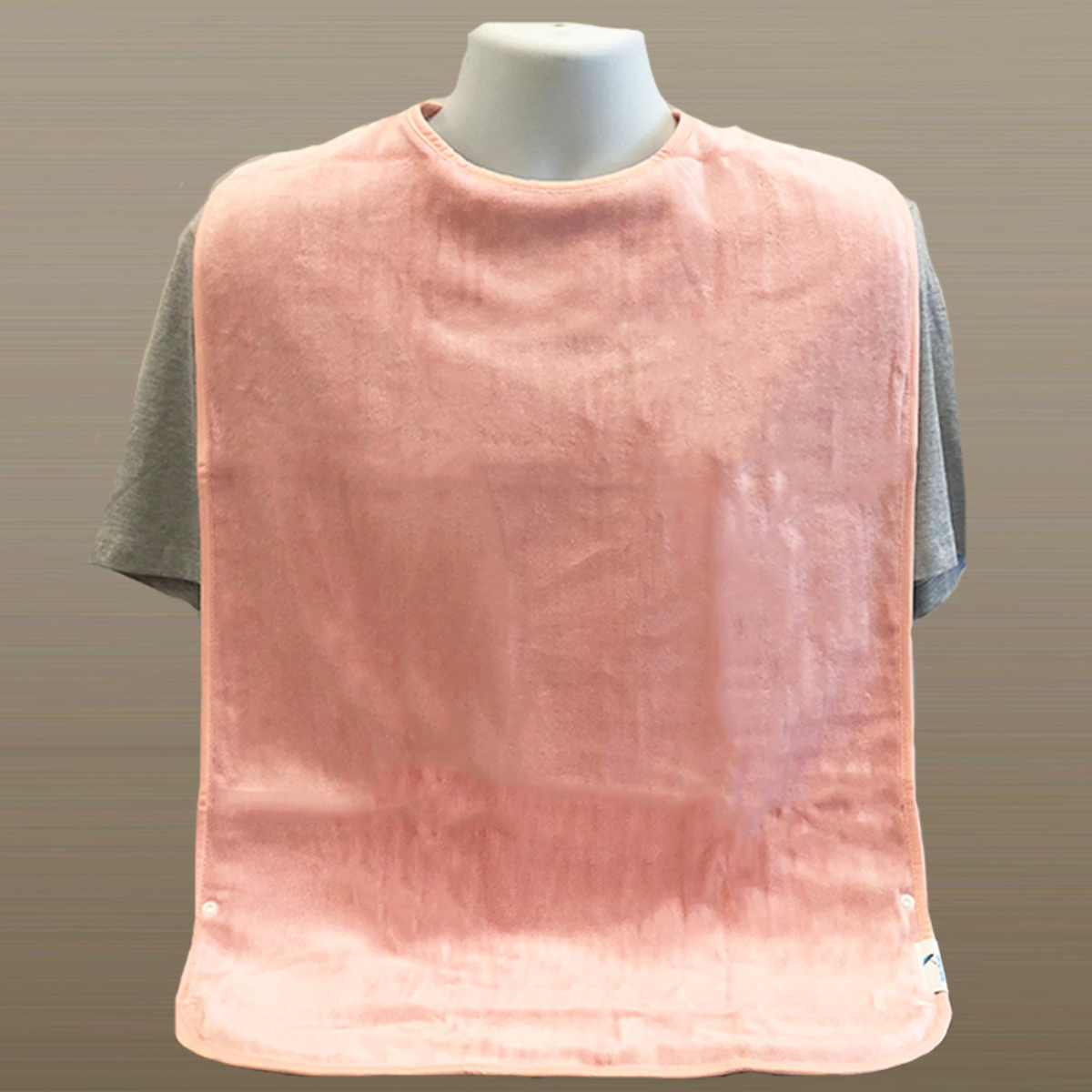 Waterproof bib for adults - extra absorbent - large