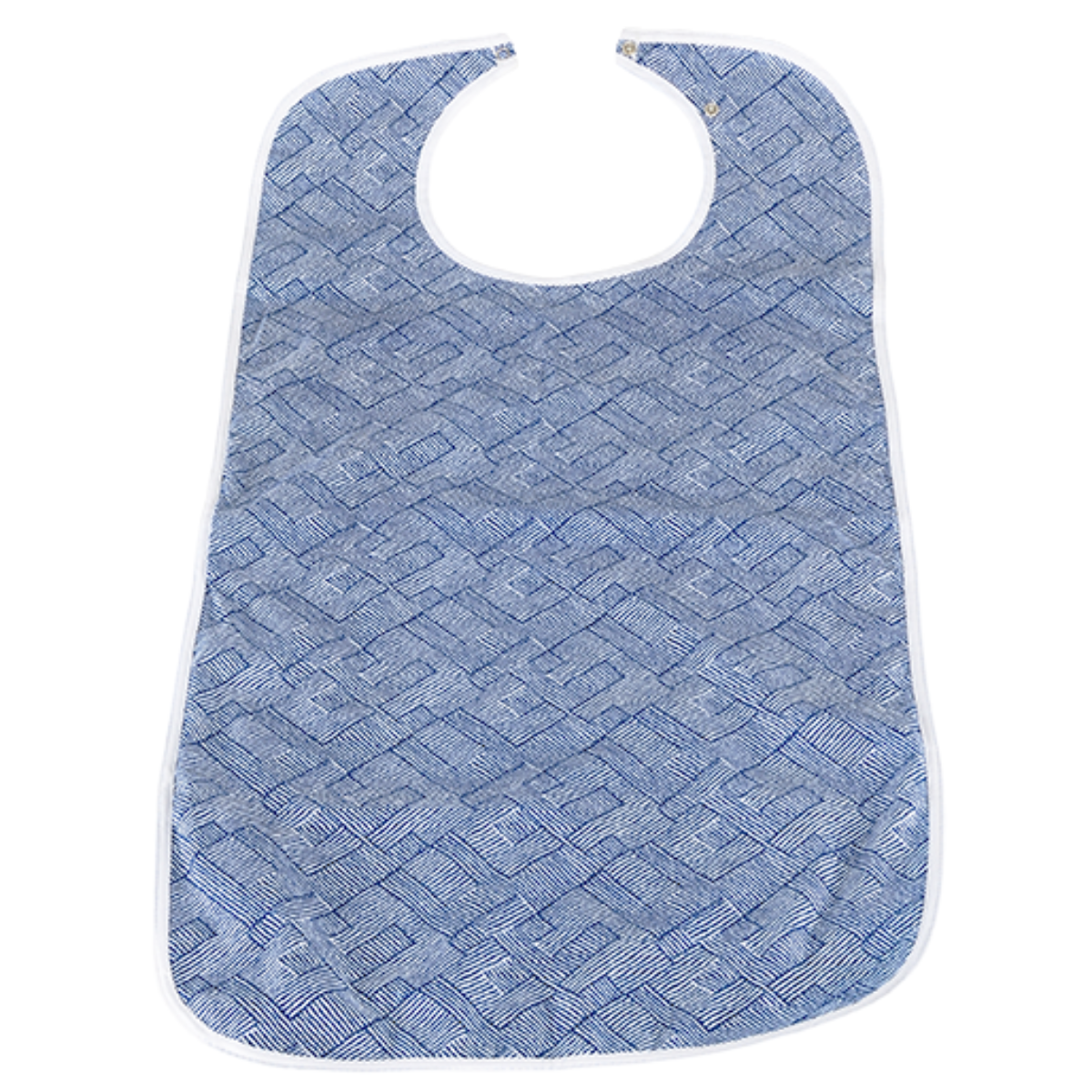 Adult waterproof feeding bib - large
