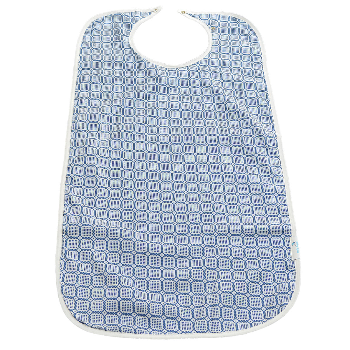 Adult waterproof feeding bib - large
