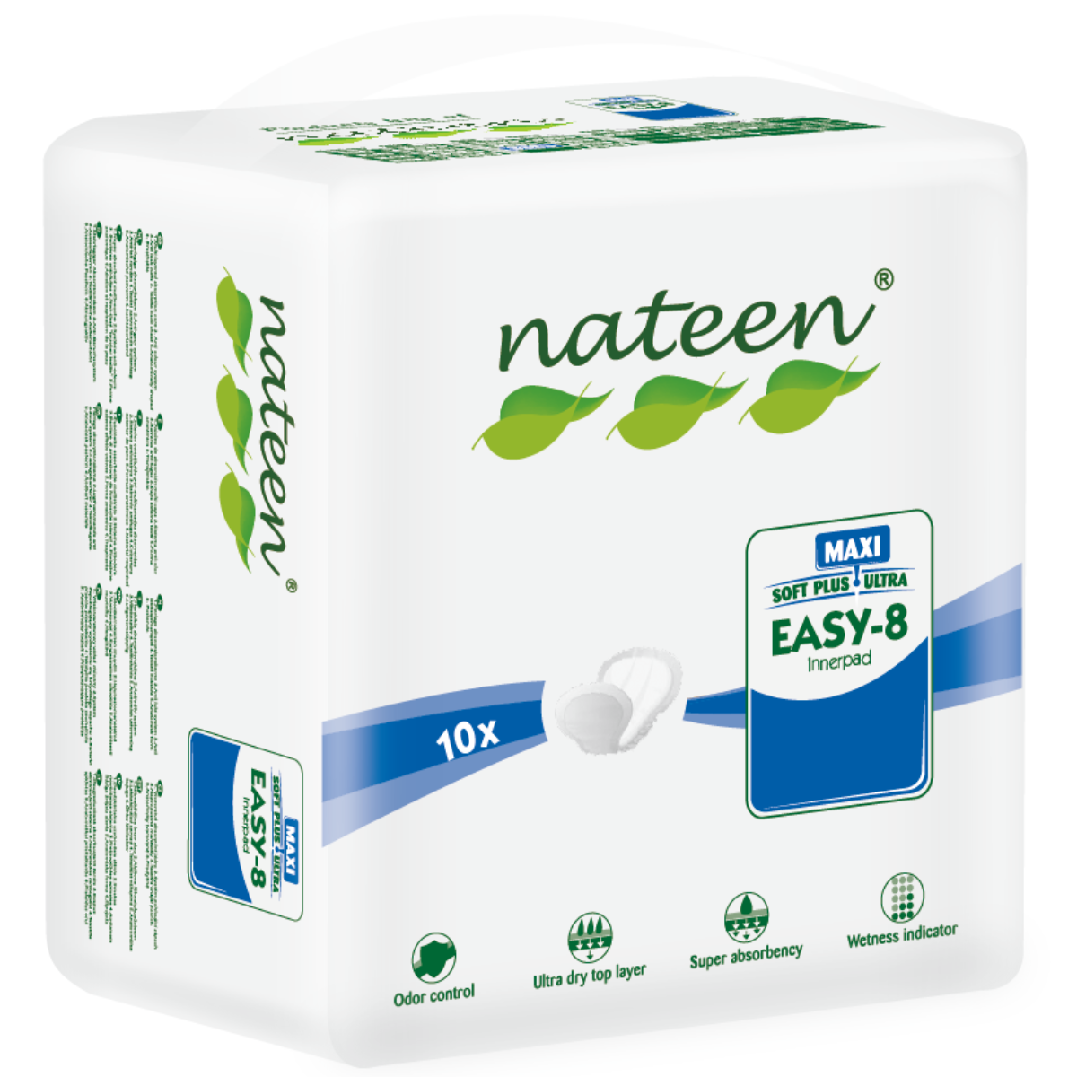 SAMPLE | Nateen Easy-8 unisex pads range