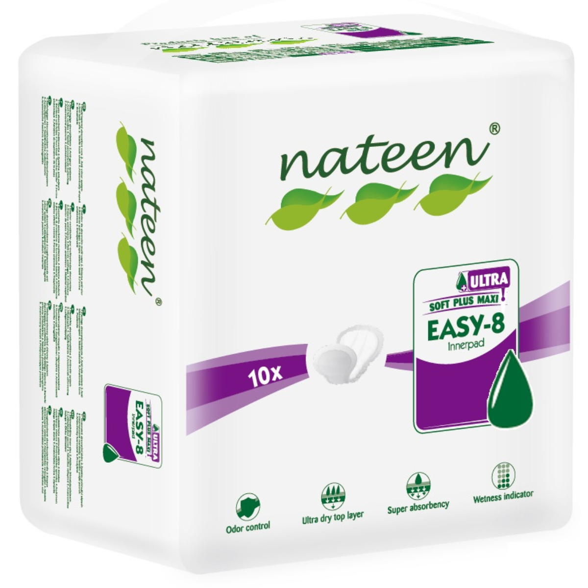 SAMPLE | Nateen Easy-8 unisex pads range