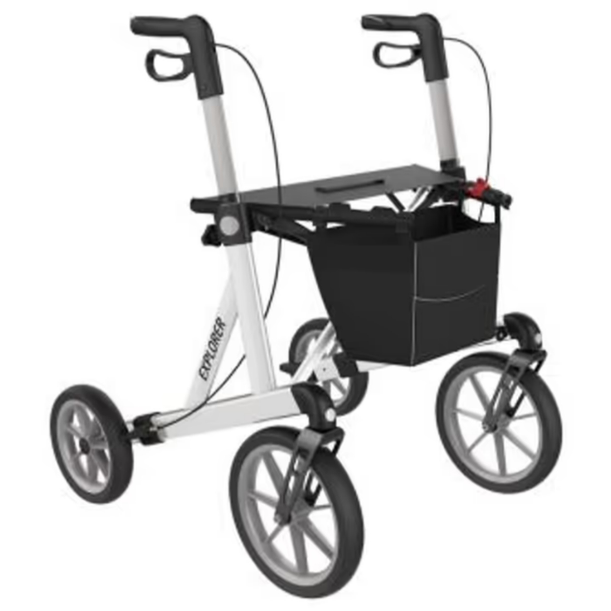 Explorer bariatric outdoor rollator by Rehasense