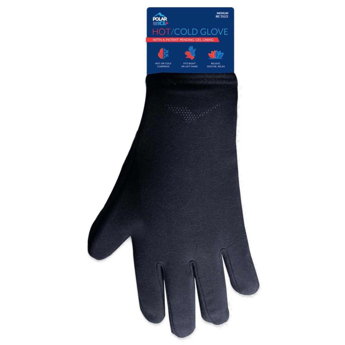 Hot/cold therapy support glove - Polar Ice®
