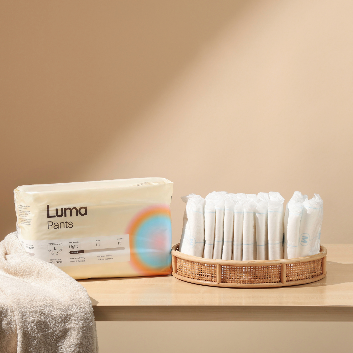 Luma Pants M3 2400 ml Medium unisex pull-ups