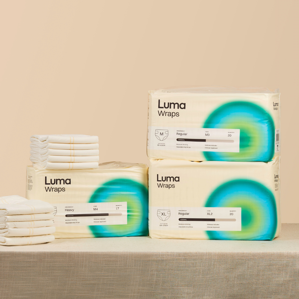 Luma Wrap M4 3600 ml (adult diapers)