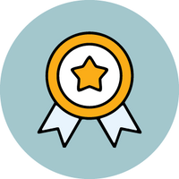 Badge to show products are awesome