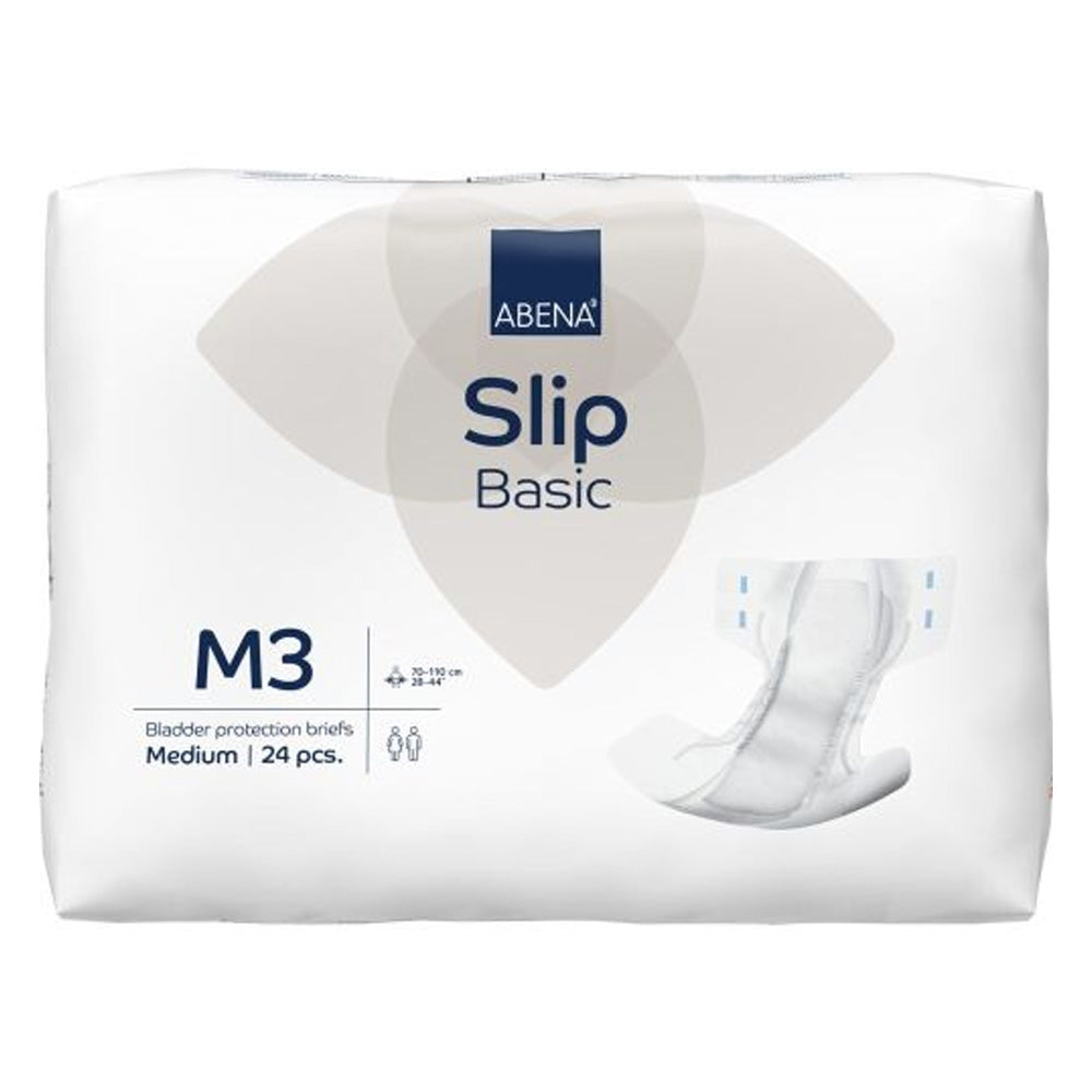 Abena Slip Basic M3 2900 ml Medium unisex briefs (adult diapers)