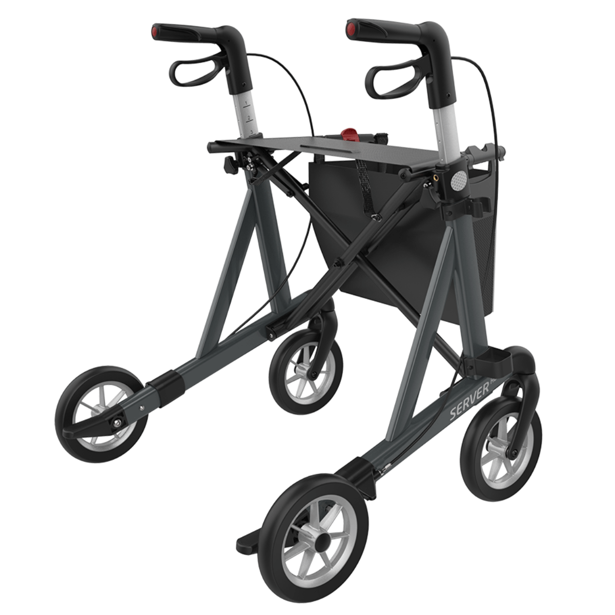 Server heavy duty bariatric rollator Large by Rehasense