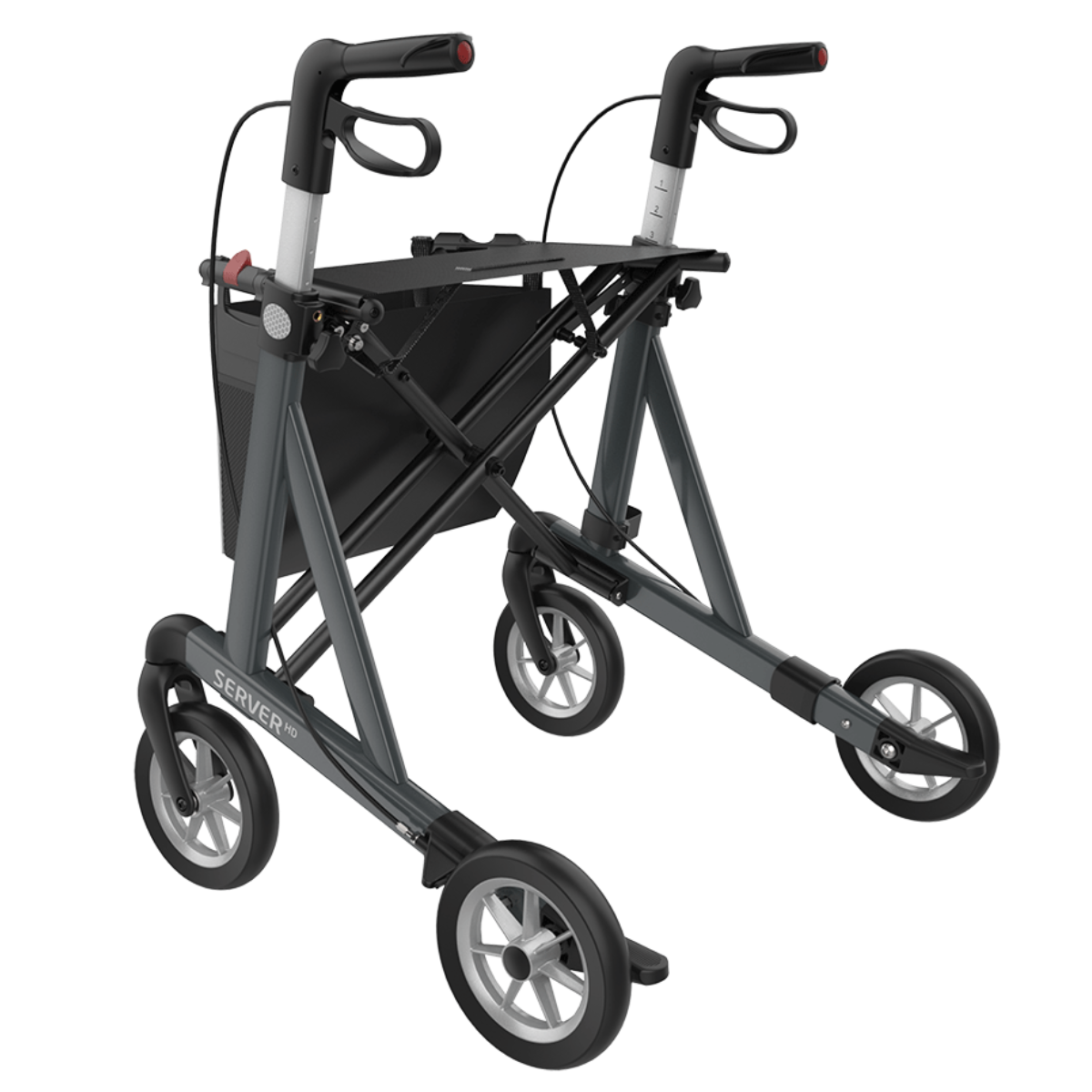 Server heavy duty bariatric rollator Large by Rehasense