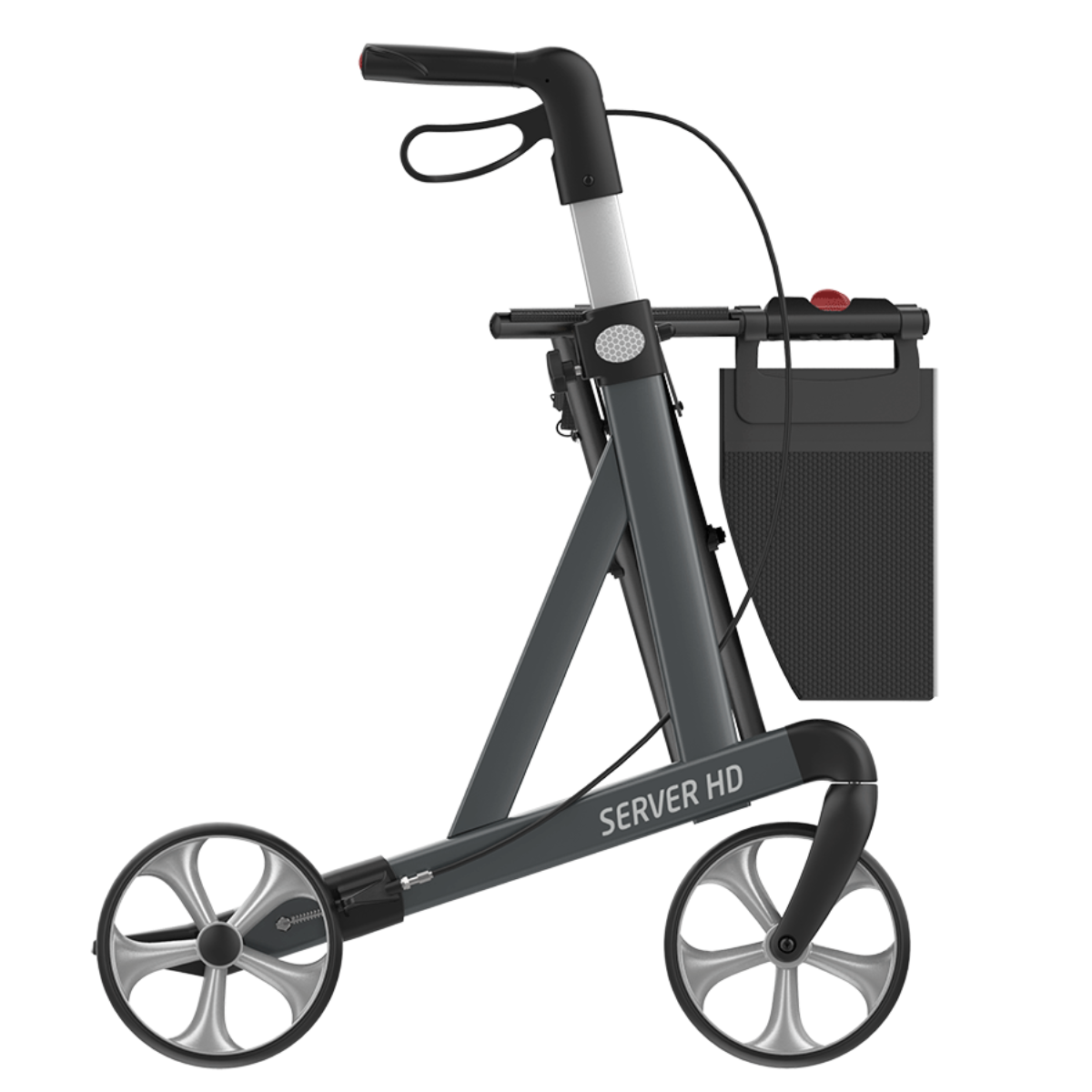 Server heavy duty bariatric rollator Large by Rehasense