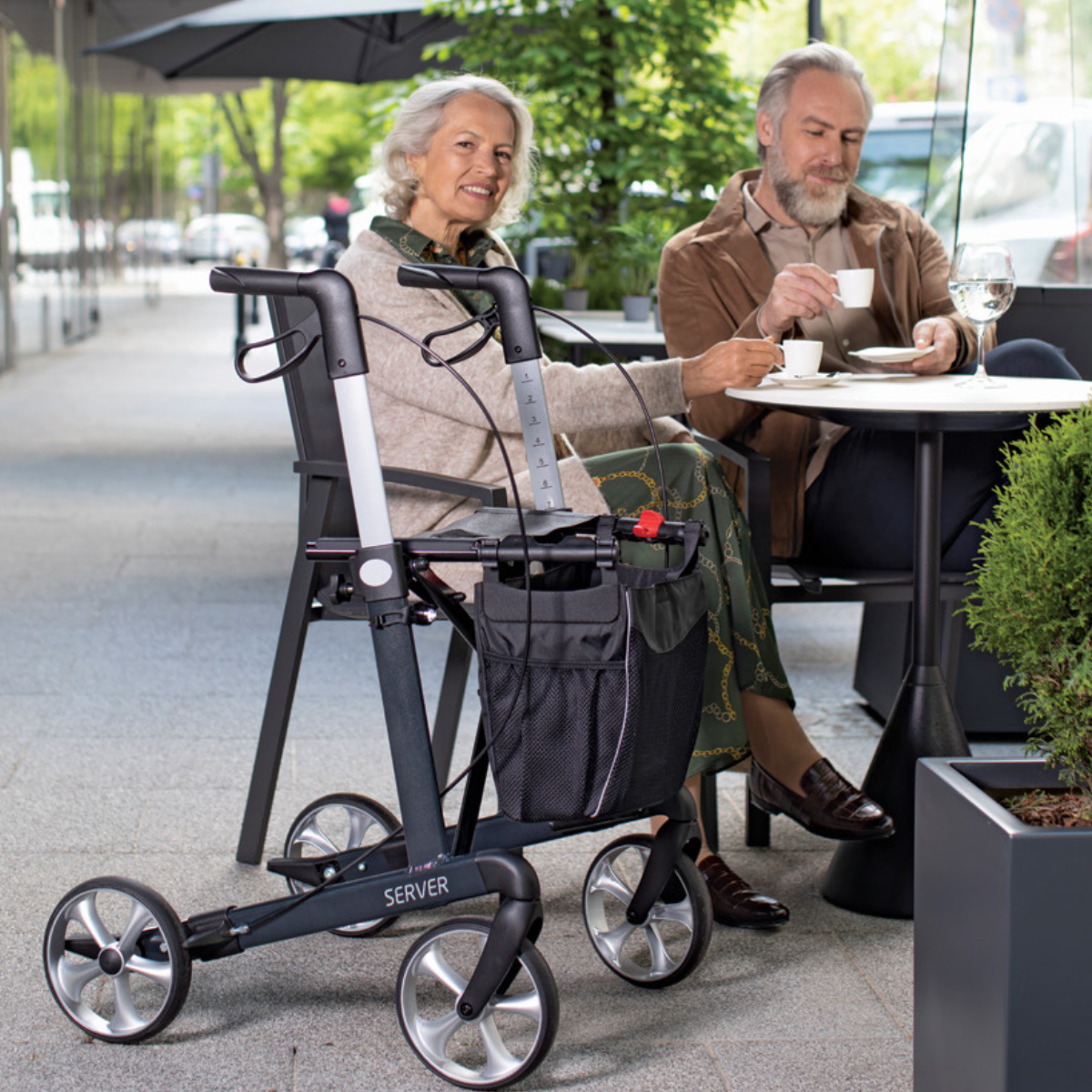 Server rollator by Rehasense