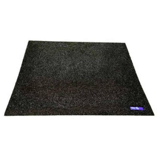 Wedge rubber ramp | 9cm H x 90cm L x 90cm W