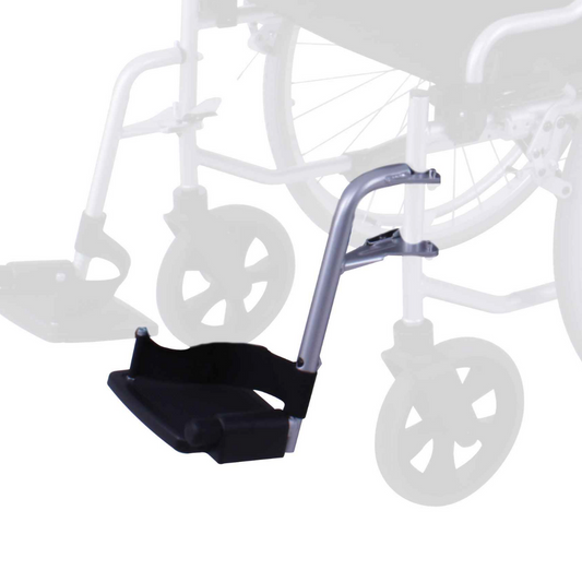 Complete footplate for Freiheit wheelchair range