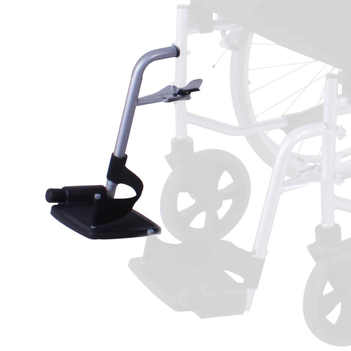 Complete footplate for Freiheit wheelchair range