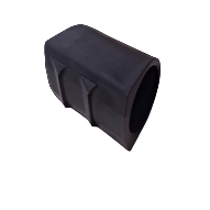 Rubber tipping tube cover to fit over Ø28mm pipe