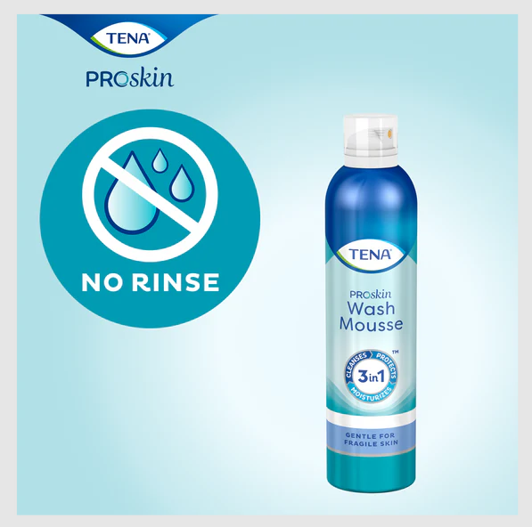 TENA ProSkin wash mousse