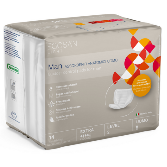 Santex Egosan Man Light 450 ml level 2 men's pads