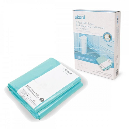 2 pack Refill Liners for the Akord Maxi Bin 41 litre | Incontinence | Daily Living Aids | Radius Shop | NZ