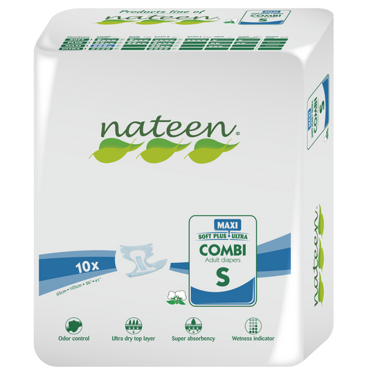 Nateen Combi Maxi 2650 ml Small unisex briefs (adult diapers)