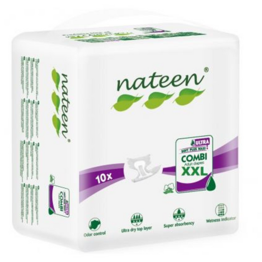 Nateen Combi Ultra 5500 ml XXL unisex briefs (adult diapers)