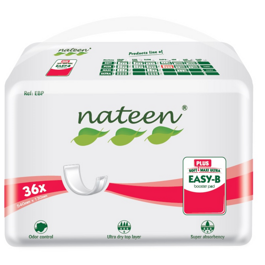 Nateen unisex booster pads 1000 ml Large