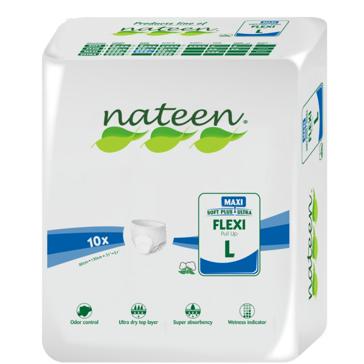 Nateen Flexi Maxi 3450 ml large unisex pull-ups