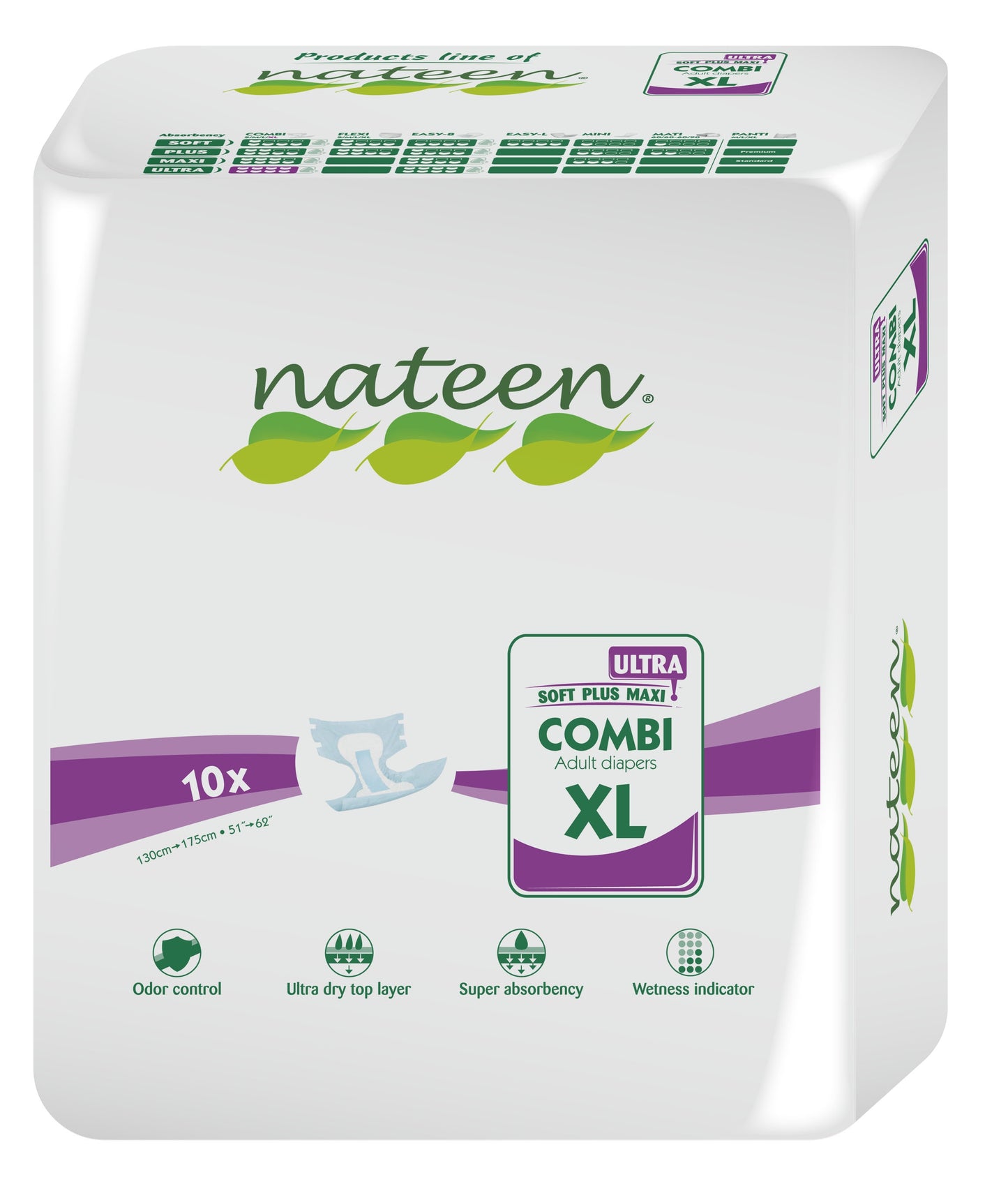 Nateen Combi Ultra Briefs All-in-One | Free Sample | Adult Incontinence | Radius Shop | NZ