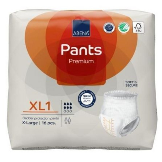 Abena Pants XL1 Premium 1400 ml Extra Large unisex pull-ups