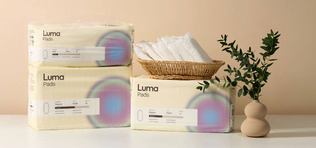 Meet Luma, our new range of continence products
