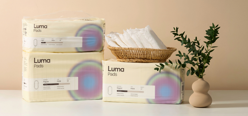 Meet Luma, our new range of continence products