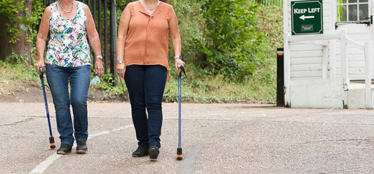 How to fit a new tip on your walking stick