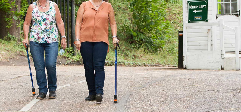 How to fit a new tip on your walking stick