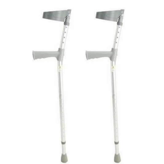 Adult adjustable elbow crutches pair