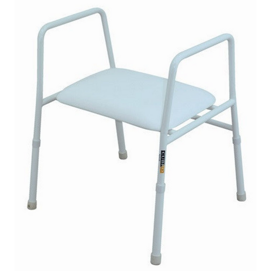 Bariatric maxi shower stool with arms by Viking