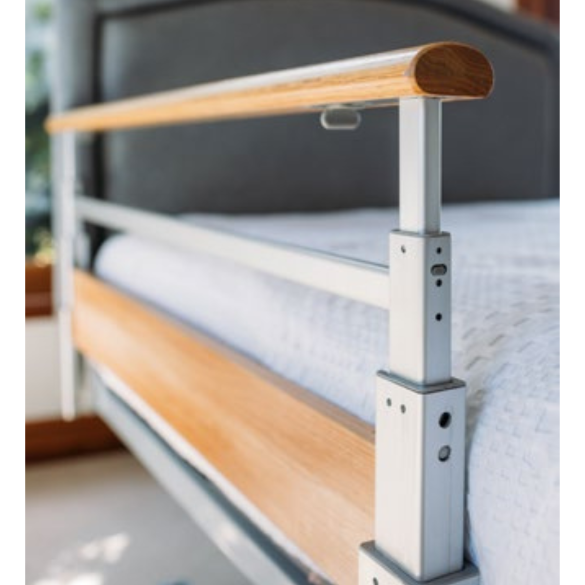 Quad telescopic side rails set to suit the Casero Duo bed | Homecare ...