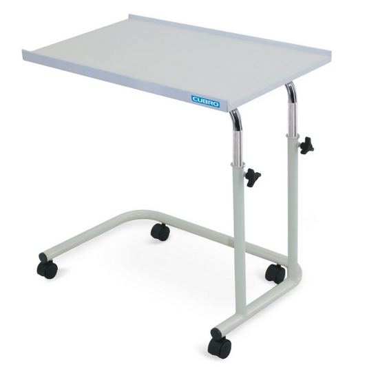 Overbed table with tilting top by Viking