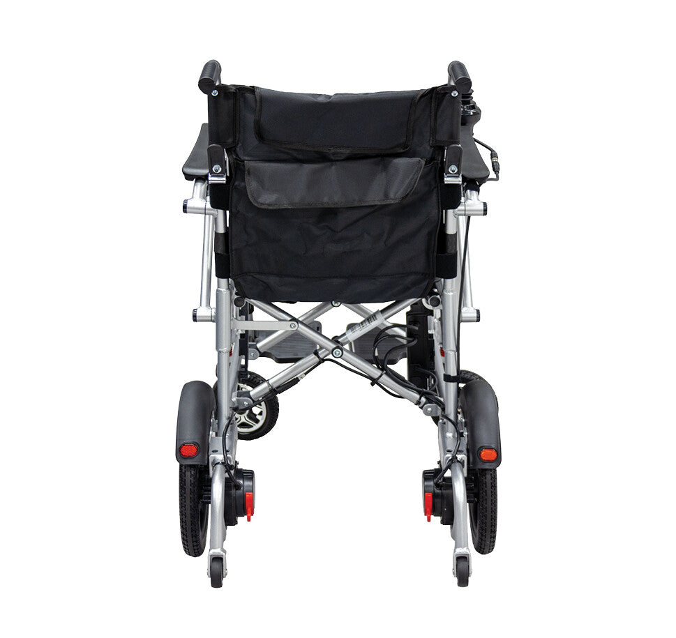 Orvio aluminium folding power wheelchair