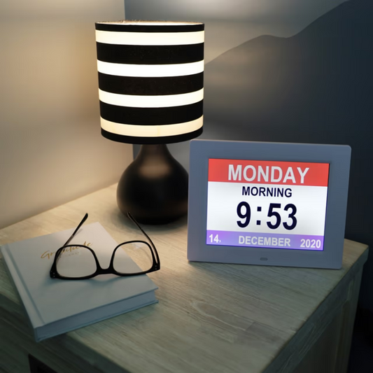 Digital calendar clock