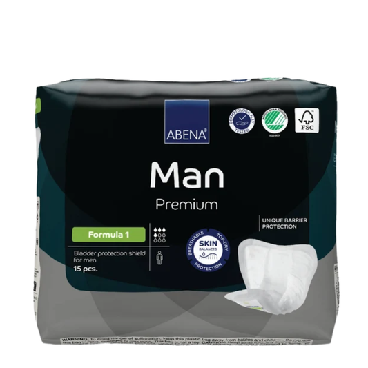 Abena Man Formula 1 Premium 450 ml pads for men