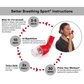 Better Breathing Sport lung expansion device - AirPhysio OPEP