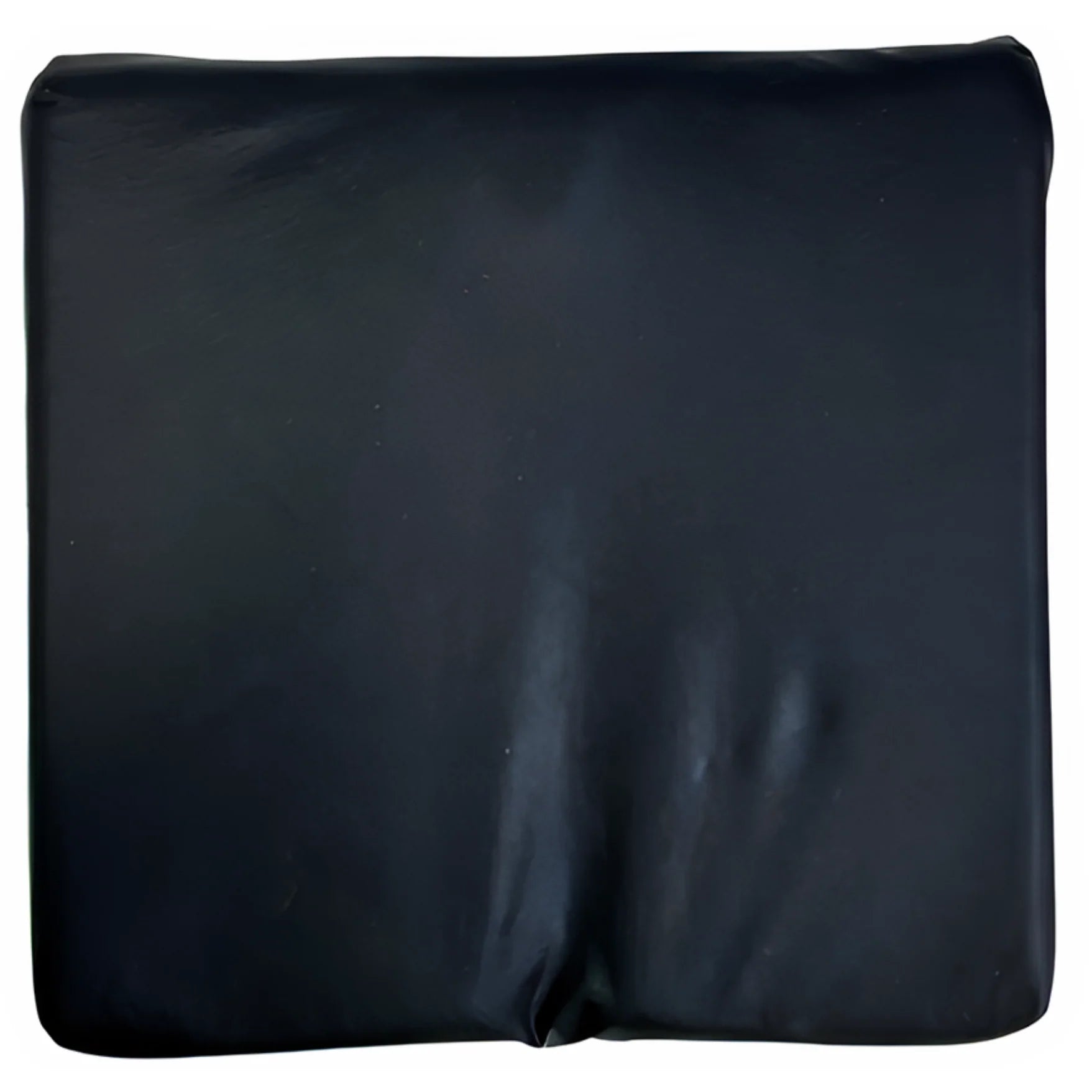 Basic square pressure relief cushion in black for bariatric use