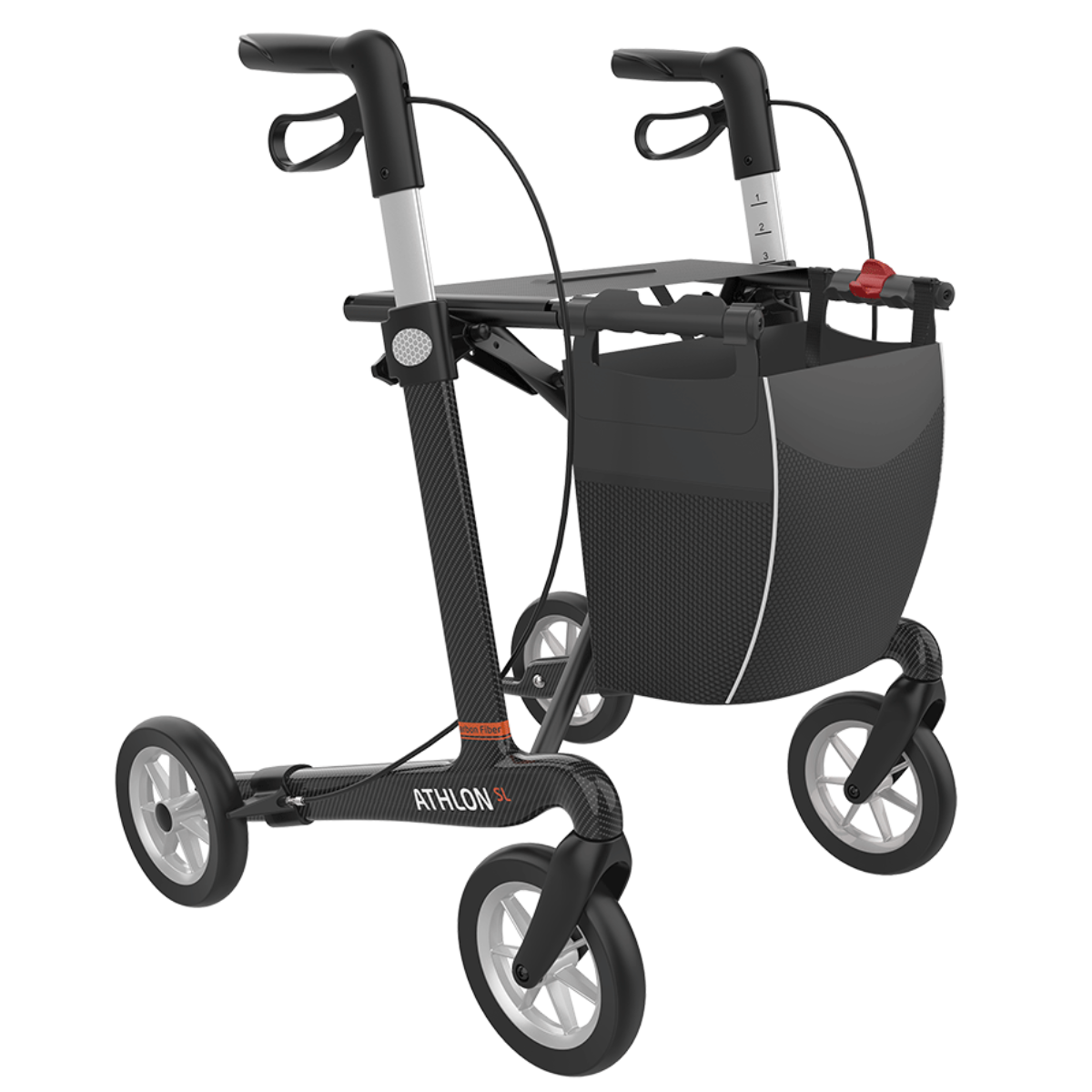 Athlon SL carbon fibre rollator by Rehasense