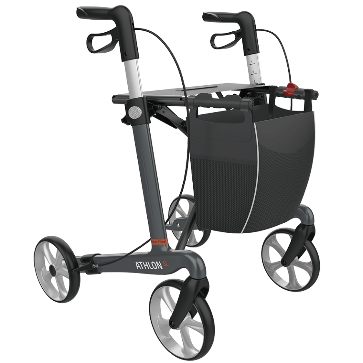 Athlon SL carbon fibre rollator by Rehasense