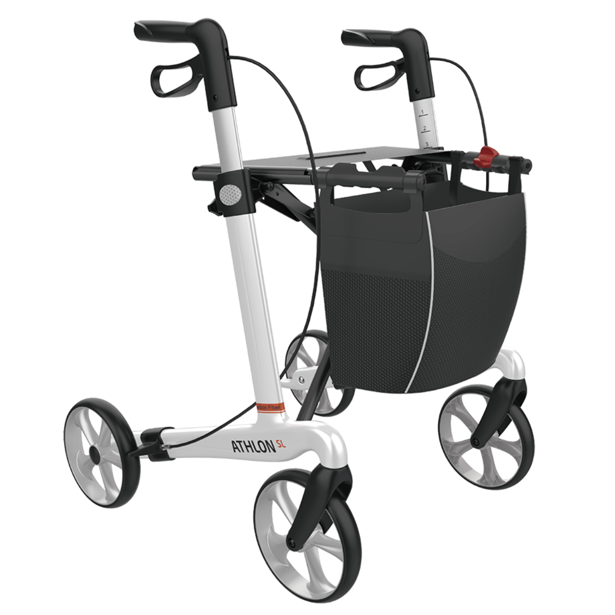 Athlon SL carbon fibre rollator by Rehasense