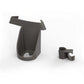 Both components of the cane holder showing the bottom bracket and clip that attaches to seat
